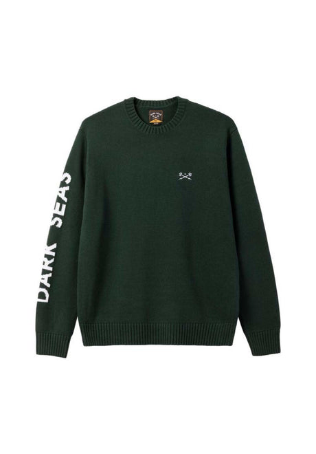 Dark Seas Go-To V3 Sweatshirt green – Vorderansicht