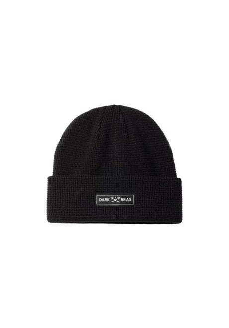 Dark Seas Dawn Patrol Mütze black – Vorderansicht