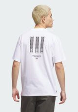 adidas-skateboarding TOS Curb T-Shirt white-multi – Rückenansicht
