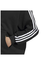 adidas-skateboarding Tysh Trck Jckt Zip-Hoodie black-white – Oberansicht