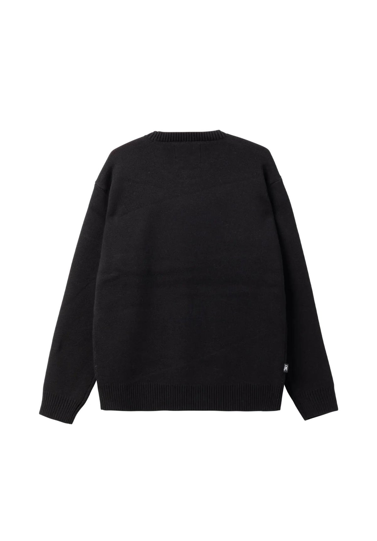 Loser-Machine x DICE Quarterly Sweatshirt black – Rückenansicht