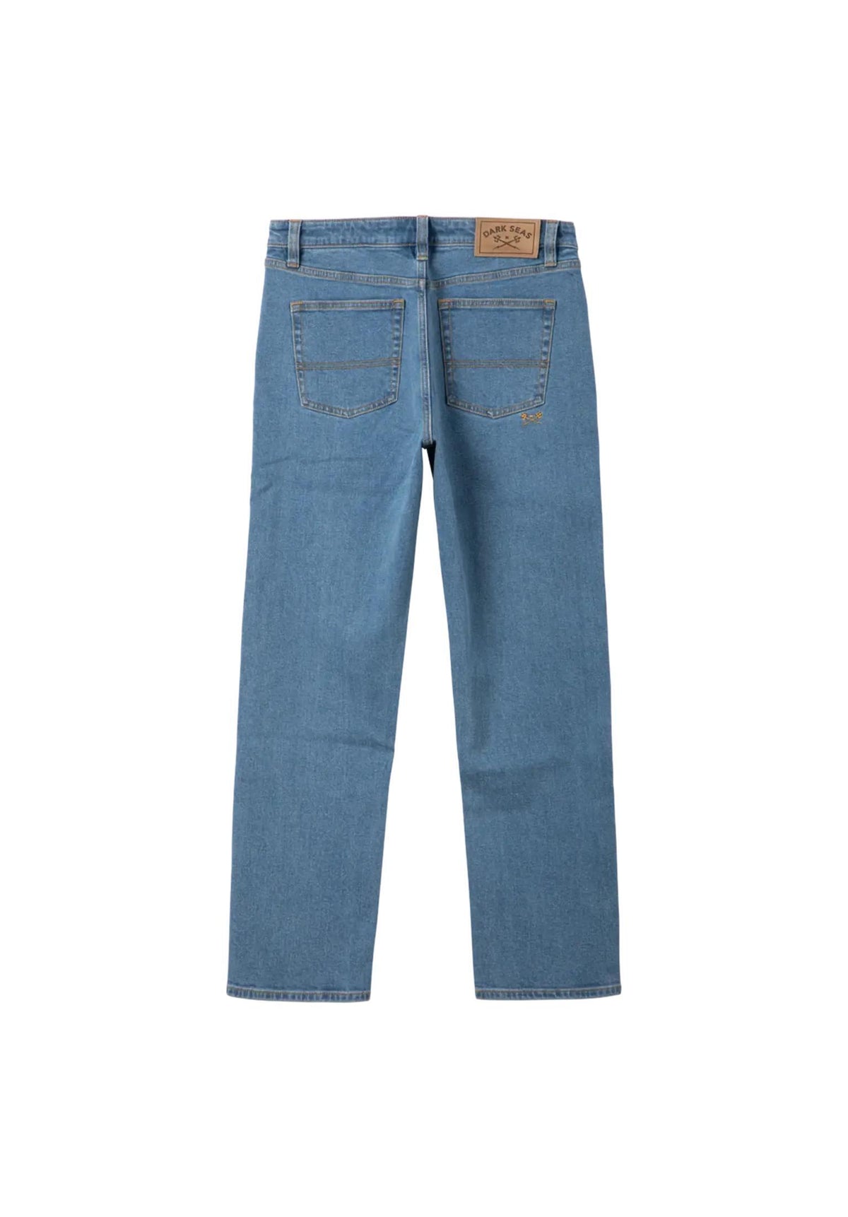 Dark Seas Silverado Straight Jeans medium wash – Rückenansicht