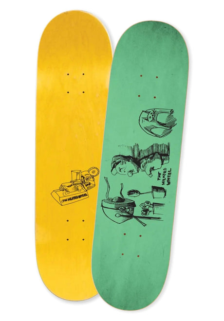 The Heated Wheel Mid July Deck green – Vorderansicht
