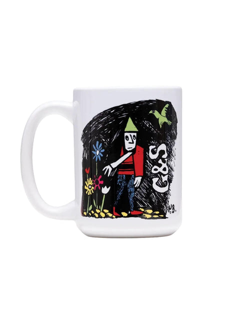 The Heated Wheel Flower Guy Coffee Mug diverser Artikel white – Vorderansicht