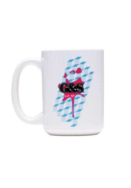 G&S Foil Tail Coffee Mug diverser Artikel white – Vorderansicht