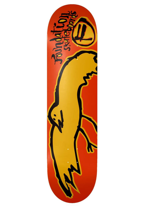 Foundation F Bird Deck orange – Vorderansicht