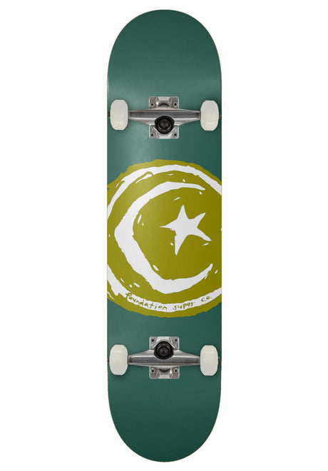 Foundation Star & Moon Mini Komplettboard green – Vorderansicht