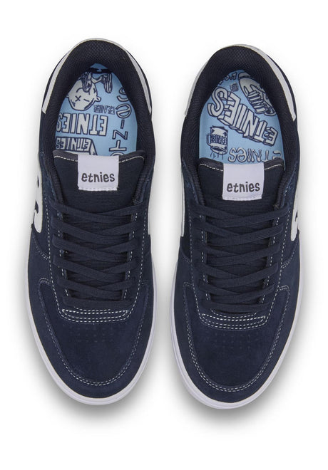 etnies Emerson x FOS Schuhe Jungs navy-white – Detailansicht 1