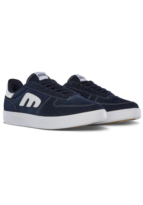 etnies Emerson x FOS Schuhe Jungs navy-white – Rückenansicht