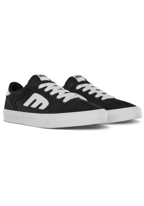 etnies Locut Vulc Schuhe Jungs black-white – Rückenansicht