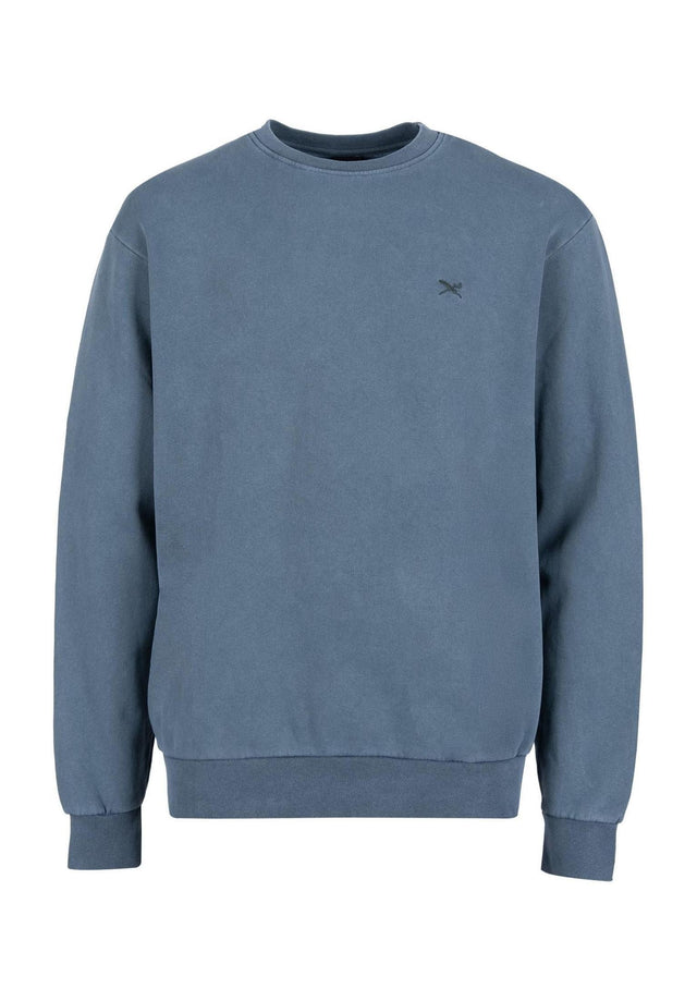 Vintage Dye Crewneck midnight Vorderansicht