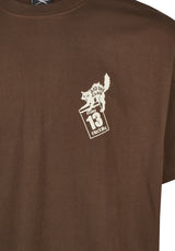 iriedaily Bad Day Club T-Shirt darkcoffee – Detailansicht 1