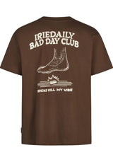 iriedaily Bad Day Club T-Shirt darkcoffee – Vorderansicht