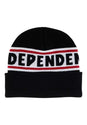 Bar Logo Skull Cap black Vorderansicht