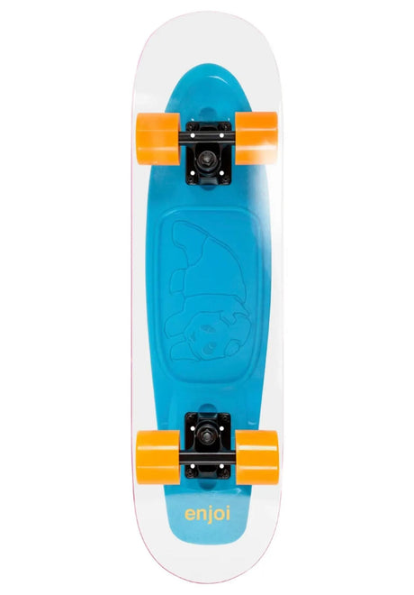 Enjoi Big Box Plastic R7 Deck white-blue – Vorderansicht