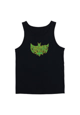 Creature Gravette Hippie Skull 20th Heavyweight Tank-Top black – Vorderansicht
