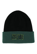 Creature Burn Witch Burn Long Shoreman Mütze black – Vorderansicht