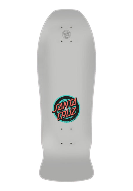 Santa-Cruz Roskopp Five Reissue Deck silver – Rückenansicht