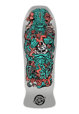 Santa-Cruz Roskopp Five Reissue Deck silver – Vorderansicht