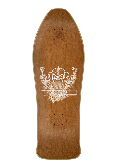 Santa-Cruz Rankine Monster Reissue Deck brown – Rückenansicht
