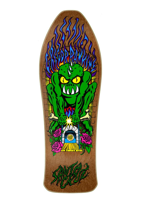 Santa-Cruz Rankine Monster Reissue Deck brown – Vorderansicht
