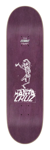 Santa-Cruz Delfino Puppet Master FeelBase Deck black – Rückenansicht