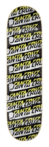 Santa-Cruz Damaged Hand 7 Ply Birch Deck brown – Rückenansicht