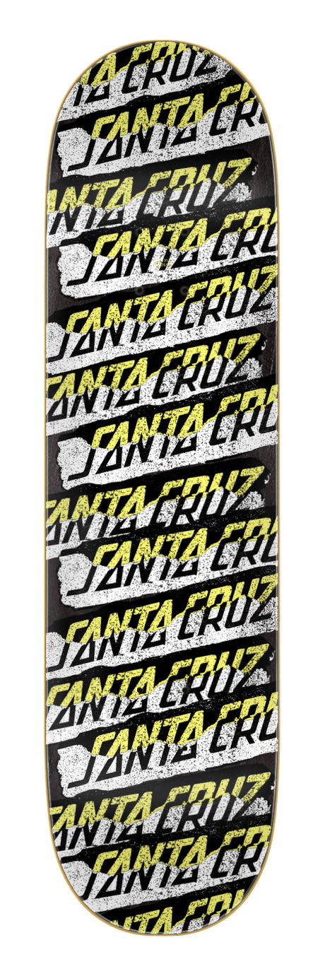 Santa-Cruz Damaged Hand 7 Ply Birch Deck brown – Rückenansicht