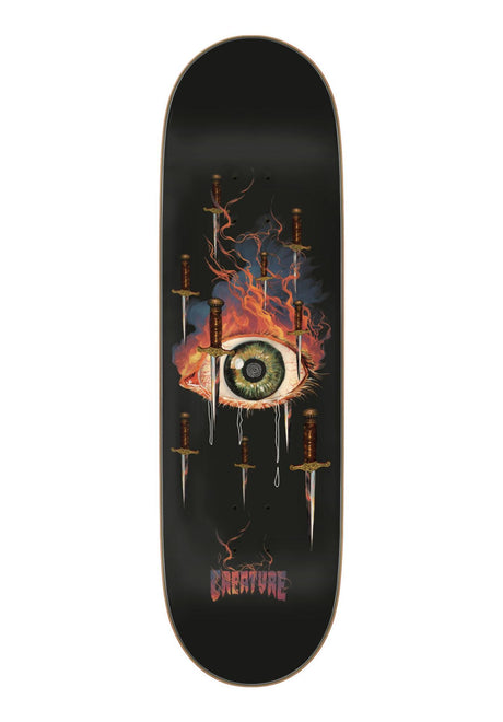 Creature Torres Eyes Pro Stumps Deck black – Vorderansicht
