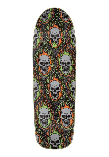 Creature Bonehead Webbed Team Shaped Deck black – Rückenansicht
