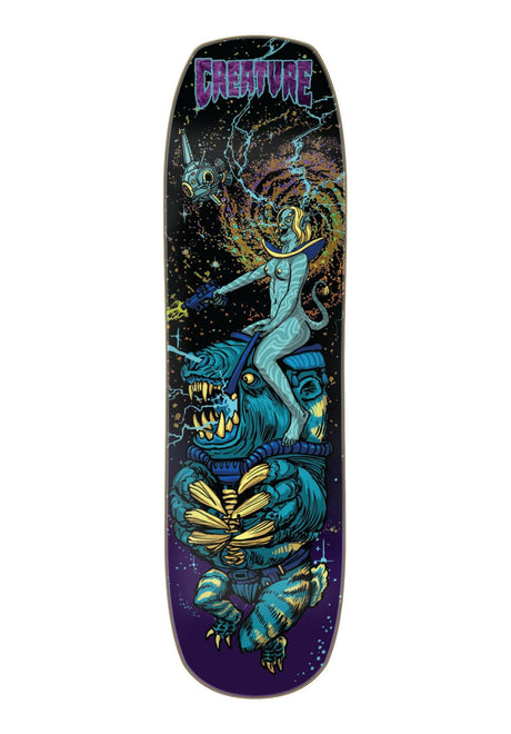 Creature Cosmo Rider LG Deck black – Vorderansicht