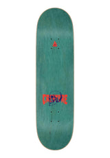 Creature Spiral Skull 7 Ply Birch Deck green – Rückenansicht