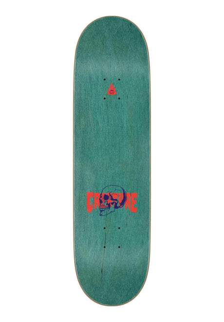 Creature Spiral Skull 7 Ply Birch Deck green – Rückenansicht