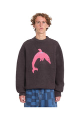FA Ozzy Swtr Dolphin raisin Vorderansicht