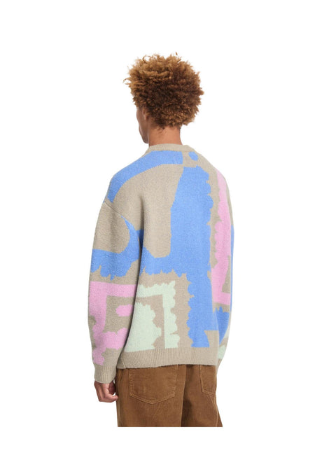 Volcom FA Carrau Strickpullover multi – Rückenansicht