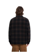 Bowered II Fleece cacao Rueckenansicht