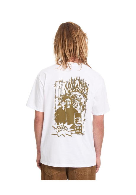Volcom Last Call T-Shirt white – Vorderansicht