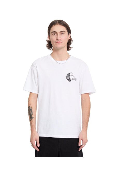 Volcom Felix Skull T-Shirt white – Vorderansicht