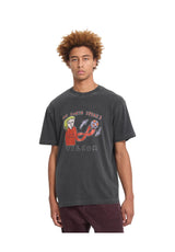 Volcom Earth Speaks T-Shirt black – Vorderansicht