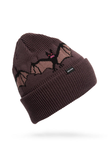 Volcom FA Ozzy Mütze raisin – Rückenansicht