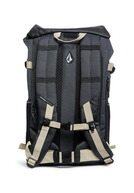 Volcom Peakstone Mountain Rucksack grey – Rückenansicht