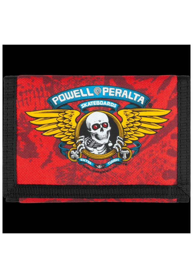Winged Ripper Trifold Velcro red Vorderansicht