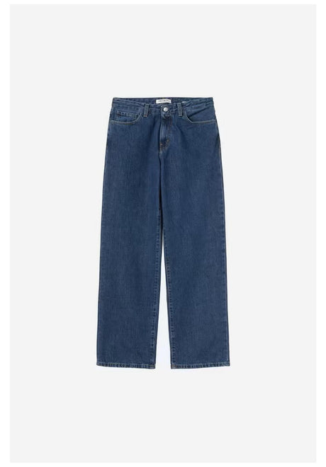 Carhartt WIP W' Lavine Jeans blueheavystonewash – Vorderansicht