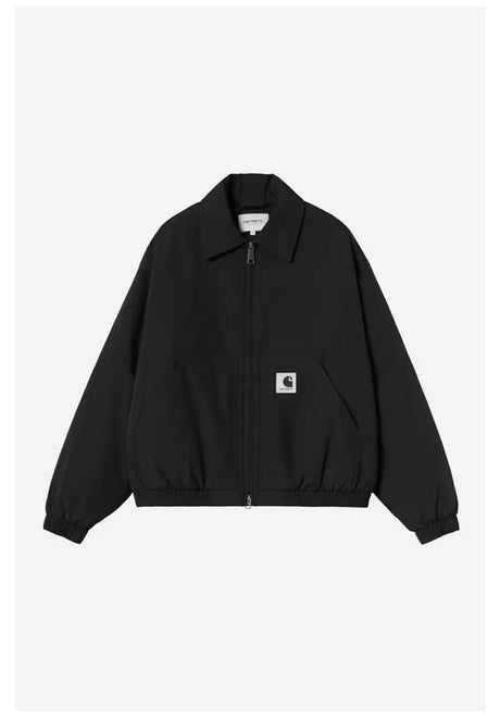 Carhartt WIP W' Stanwood Übergangsjacke black – Vorderansicht