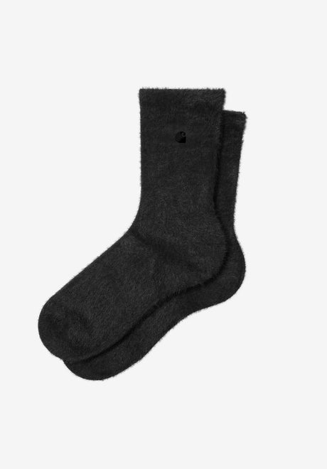 Carhartt WIP W' Maine Socken black-wax – Vorderansicht