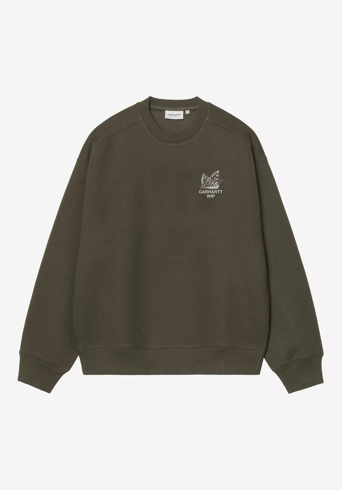 Carhartt WIP Hourglass Sweatshirt cypress-stonewashed – Rückenansicht