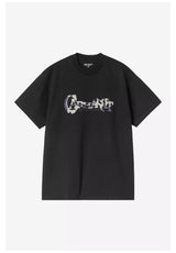 Carhartt WIP Chinsel Script T-Shirt black – Vorderansicht