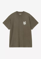 Carhartt WIP Hourglass T-Shirt cypress – Rückenansicht