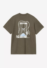 Carhartt WIP Hourglass T-Shirt cypress – Vorderansicht