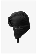 Carhartt WIP Ardon Ear Guard Cap black-shadygrey – Detailansicht 1